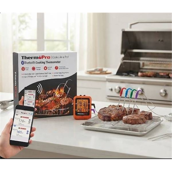 ThermoPro TP930 Bluetooth Cooking Thermometer