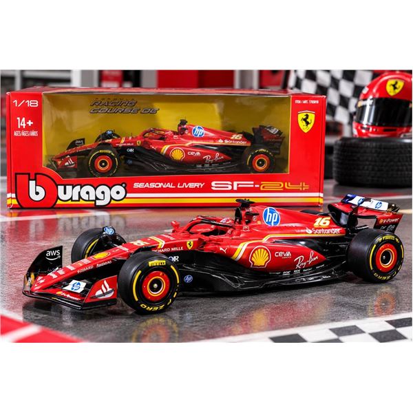 Bburago 1:18 Ferrari SF-24 Diecast Model Car