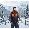 Image 1 : Heated Vest for Outdoor Use Black Size XL