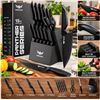 Image 1 : Haugo Panther Series 15-Piece Knife Set