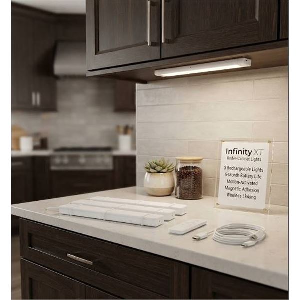 Infinity XT1 3pk Rechargeable Under-Cabinet Lights