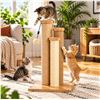 Image 1 : Amazon Basics Triple Cat Scratching Post Beige