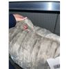 Image 3 : Sutton Place Faux Fur Backrest Pillow Grey