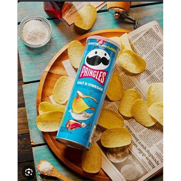 Pringles Salt & Vinegar 156g Canister