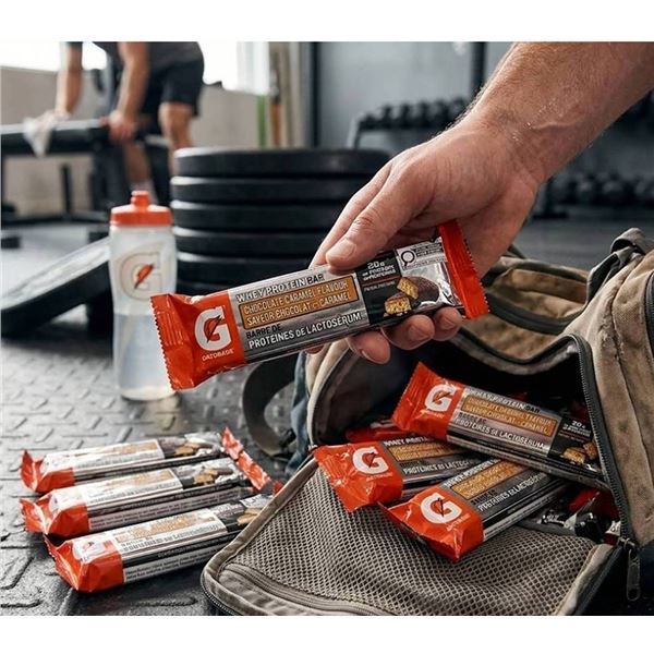 Gatorade Whey Protein Bars 12 Count Chocolate