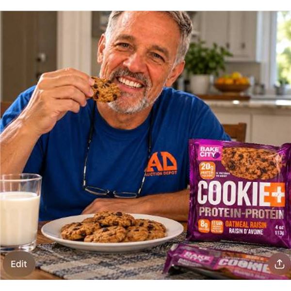 Lenny & Larry's Oatmeal Raisin Protein Cookie 12 x 113g