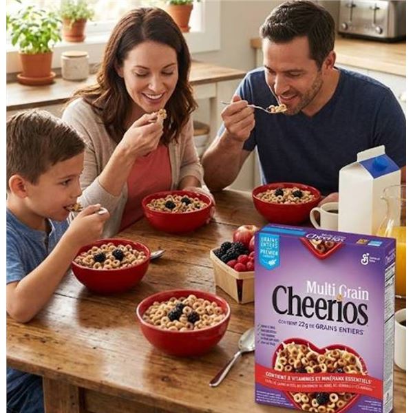 Cheerios Multi Grain Cereal 1.24 kg Box