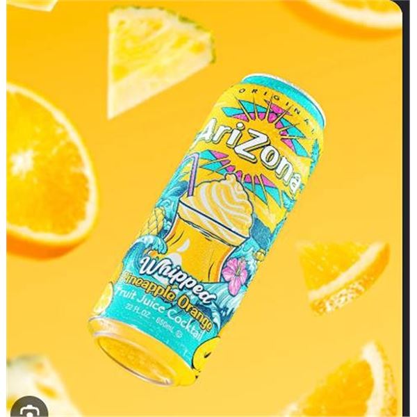 Arizona Whipped Pineapple Orange 24x680ml