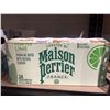 Image 3 : Maison Perrier Lime Sparkling Water 24x330ml