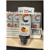 Image 2 : Celsius Sparkling Mango Lemonade 355ml 12 Pack