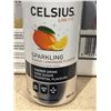 Image 3 : Celsius Sparkling Mango Lemonade 355ml 12 Pack