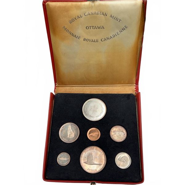 Canada 1867-1967 Centennial Silver Coin Mint Set in Case