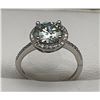 Image 1 : $2100 APPRAISED 2.00 CT GRA CERTIFIED ROUND BRILLIANT CUT MOISSANITE RING