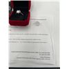 Image 8 : $2100 APPRAISED 2.00 CT GRA CERTIFIED ROUND BRILLIANT CUT MOISSANITE RING