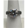 Image 2 : $3475 APPRAISED 5.00 CT GRA CERTIFIED ROUND BRILLIANT CUT MOISSANITE RING