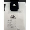 Image 9 : $3475 APPRAISED 5.00 CT GRA CERTIFIED ROUND BRILLIANT CUT MOISSANITE RING