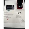 Image 3 : $1375 2.00 CT GRA CERTIFIED ROUND BRILLIANT CUT MOISSANITE EARING SET