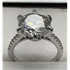 Image 1 : $3175 APPRAISED 5.00 CT GRA CERTIFIED ROUND BRILLIANT CUT MOISSANITE RING