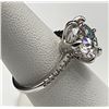 Image 3 : $3175 APPRAISED 5.00 CT GRA CERTIFIED ROUND BRILLIANT CUT MOISSANITE RING