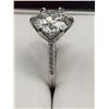 Image 7 : $3175 APPRAISED 5.00 CT GRA CERTIFIED ROUND BRILLIANT CUT MOISSANITE RING