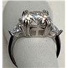 Image 8 : $3175 APPRAISED 5.00 CT GRA CERTIFIED ROUND BRILLIANT CUT MOISSANITE RING