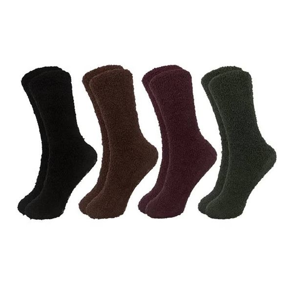 Lazypants Women's Non-Slip Cozy Socks 4 Pairs