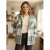 Image 1 : Sage Collective Sherpa-Lined Plaid Jacket S/P