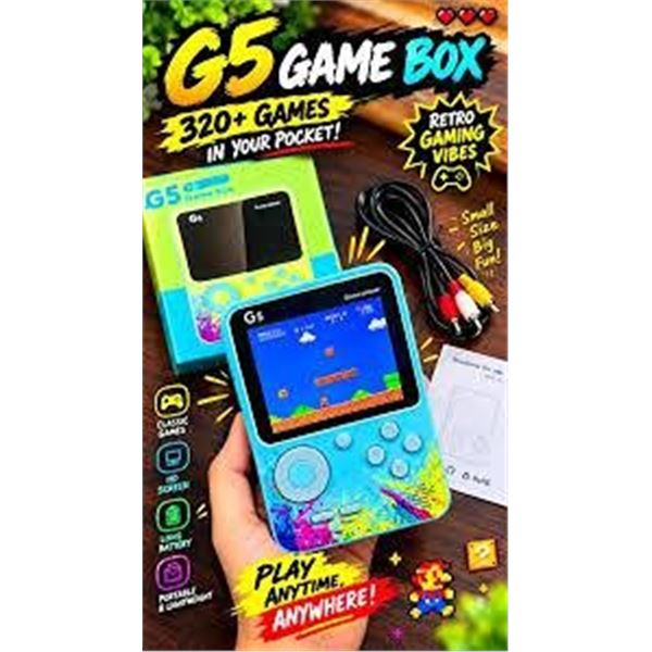 G5 3.0 Handheld Game Console Game Box