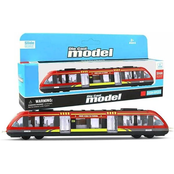 Die Cast West Train 80029 Model Red Train Toy