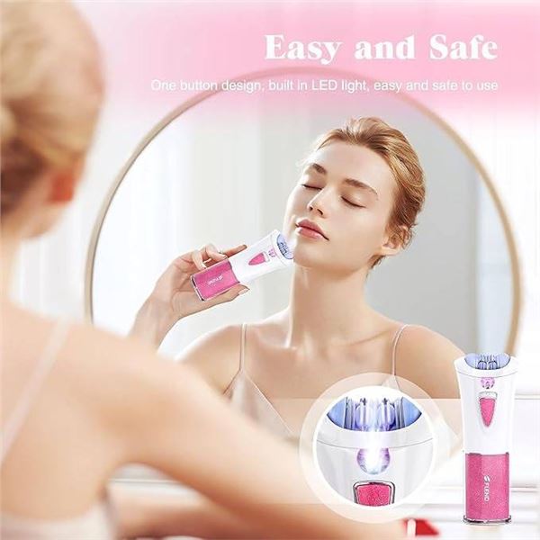 Keda KD-190 Battery Facial Epilator NEW