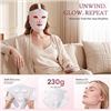 Image 1 : Miceylive LED Light Therapy Mask E106A, 2000mAh