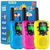Image 1 : Sanjoin 3-Pack Kids Walkie Talkies Assorted