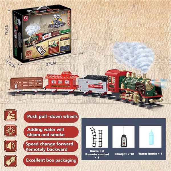 Classical Train Series R/C Toy Set Battery Operated