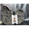 Image 2 : Banana Republic Raffia Tote Bag Black White