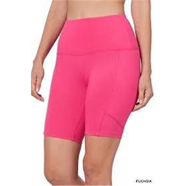 Mondetta High-Rise Active Shorts 2-Pack L/G