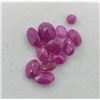 Image 2 : 6.4 ct Certified Untreated Ruby gemstone Parcel ($7,680 Appraisal)