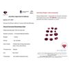 Image 3 : 6.4 ct Certified Untreated Ruby gemstone Parcel ($7,680 Appraisal)