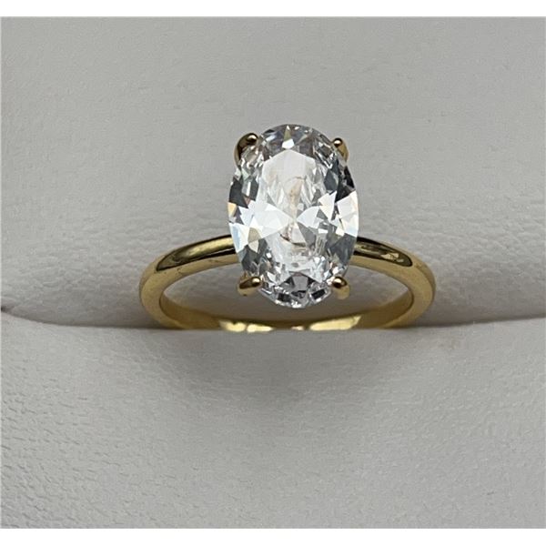 1.0 Carat Oval Cut Solitaire Ladies engagement ring NEW size 7