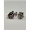Image 3 : $1720 APPRAISED 4.00 CT TW GRA CERTIFIED ROUND BRILLIANT CUT MOISSANITE EARRING SET