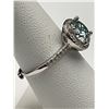 Image 2 : $2100 APPRAISED 2.00 CT GRA CERTIFIED ROUND BRILLIANT CUT MOISSANITE RING