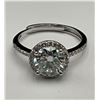 Image 7 : $2100 APPRAISED 2.00 CT GRA CERTIFIED ROUND BRILLIANT CUT MOISSANITE RING