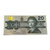 Image 1 : Canada $20 Banknote 1989 Bird Series Paper Note