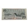 Image 2 : Canada $20 Banknote 1989 Bird Series Paper Note