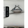 Image 4 : Jeulia 925 Silver Butterfly Ring, 7.5, 4.3ct NEW