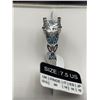 Image 5 : Jeulia 925 Silver Butterfly Ring, 7.5, 4.3ct NEW