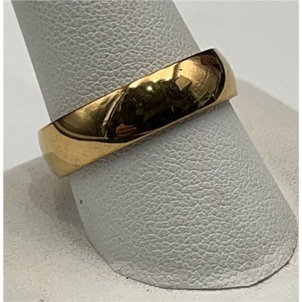 14K GP Ladies Wedding Band Size unknown