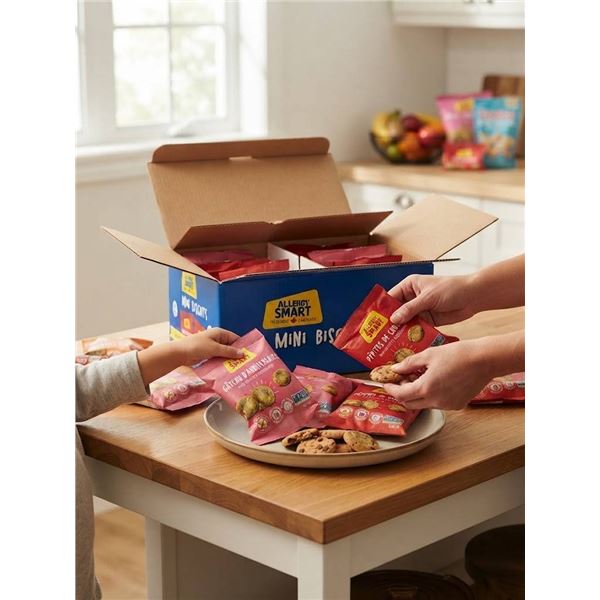 Allergy Smart Mini Cookies 24-Pack 600g