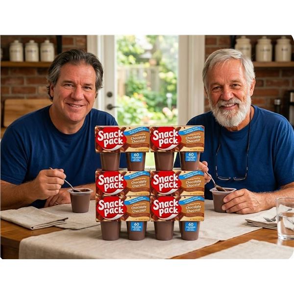 Snack Pack Chocolate Pudding 4x99g (12 Pack)