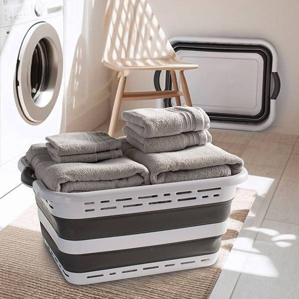 2 Collapsible Laundry Baskets