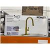 Image 2 : Kohler RODEAN Pull-Down Kitchen Faucet Brass